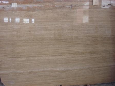 Beige Travertine slab